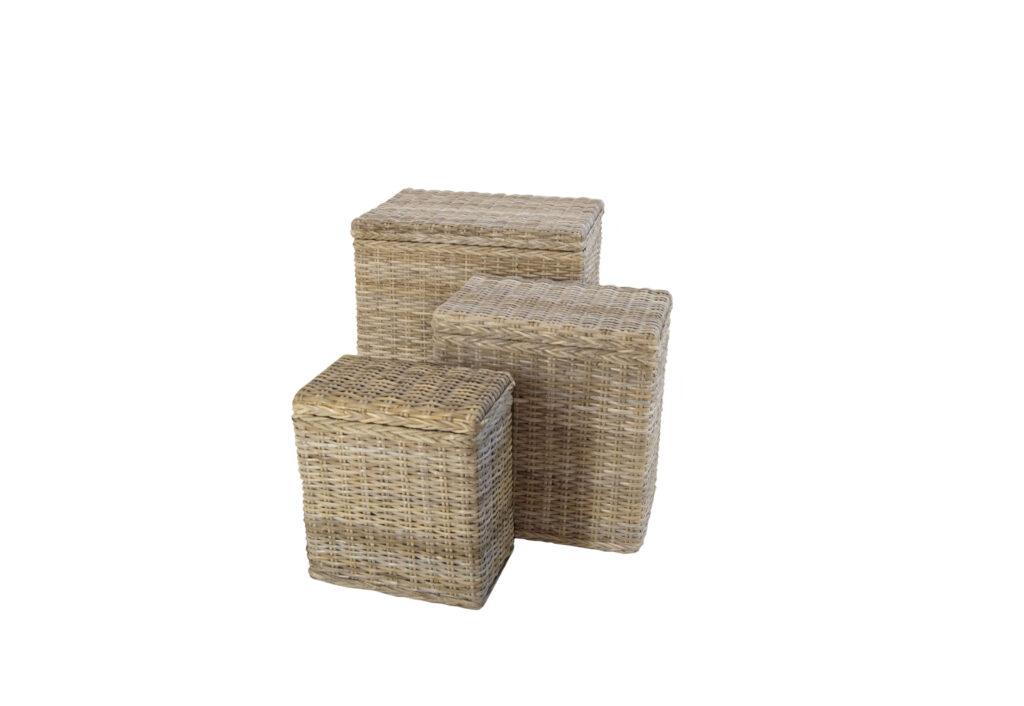 Wasmand Rechthoek 37x22x41 45x30x50 55x40x60 In Grey Split Rotan Rotanmanden De Webshop