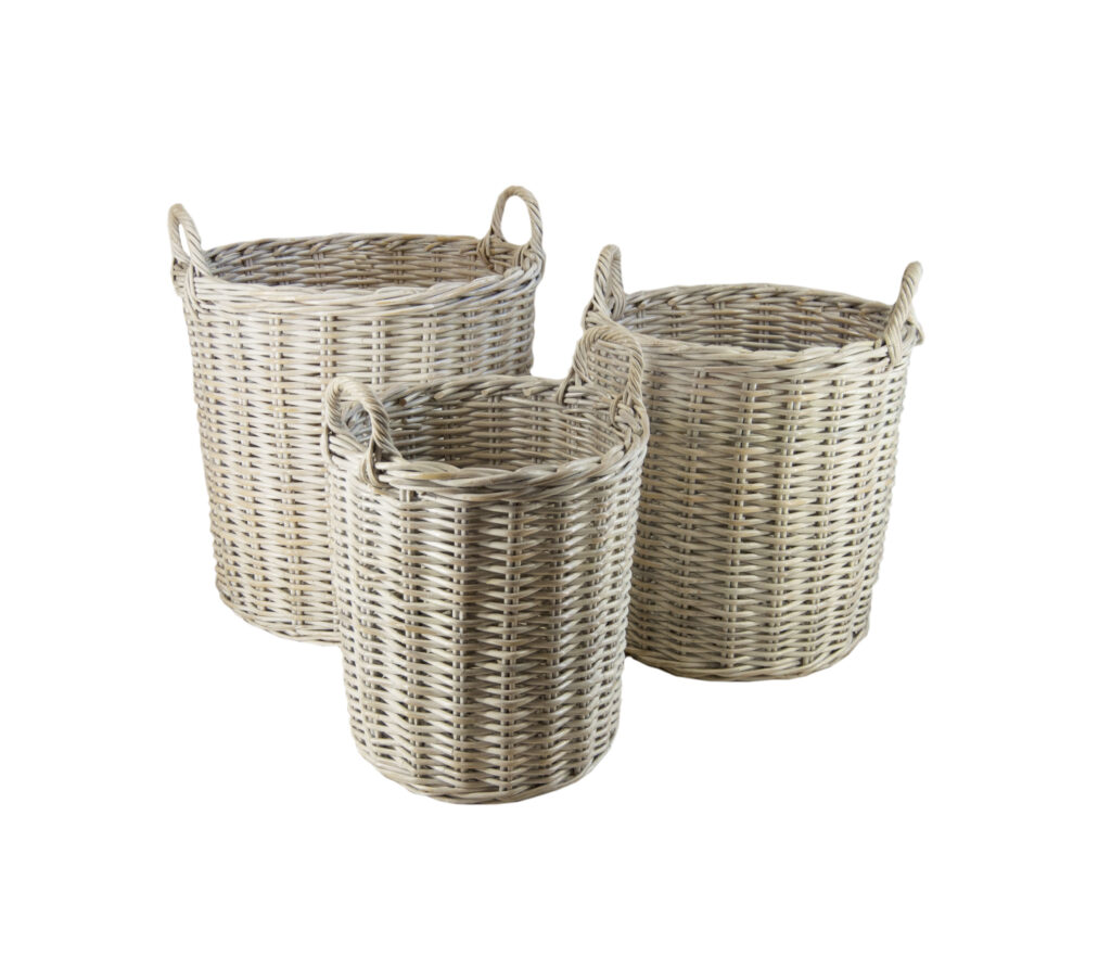 Opbergmand Rotan 4045 4550 5555 White Wash Rotanmanden De Webshop Voor Rotan Artikelen